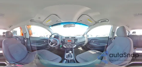 2016 Kia Rio Lx from USA, damaged, VIN KNADM4A36G6575780